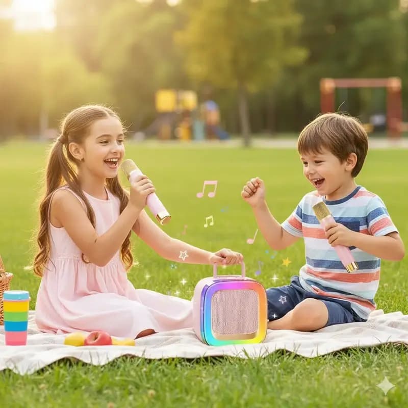 Portable Karaoke Machine for Kids