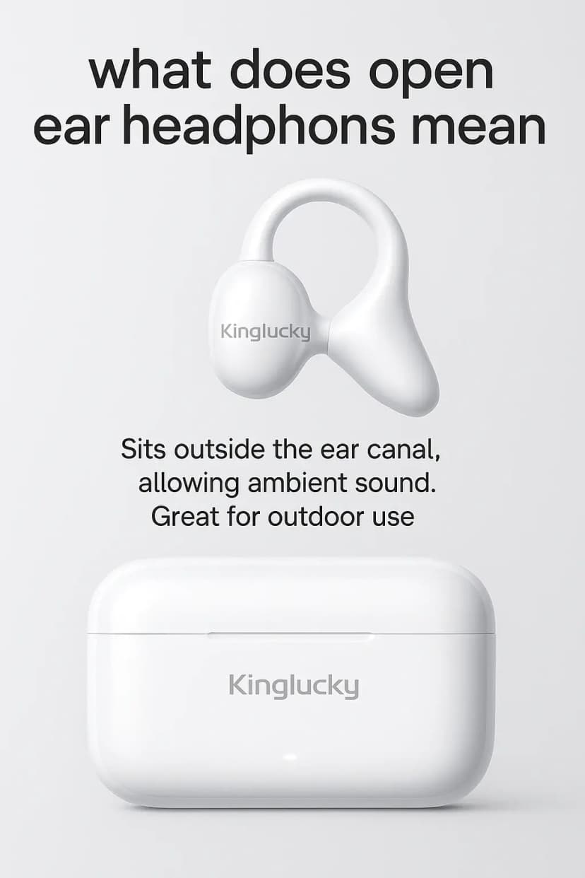 What Does Open Ear Headphones Mean