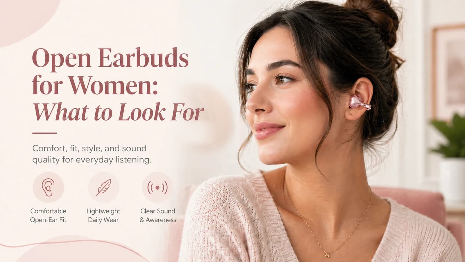 Kinglucky A8 Open Ear Earbuds