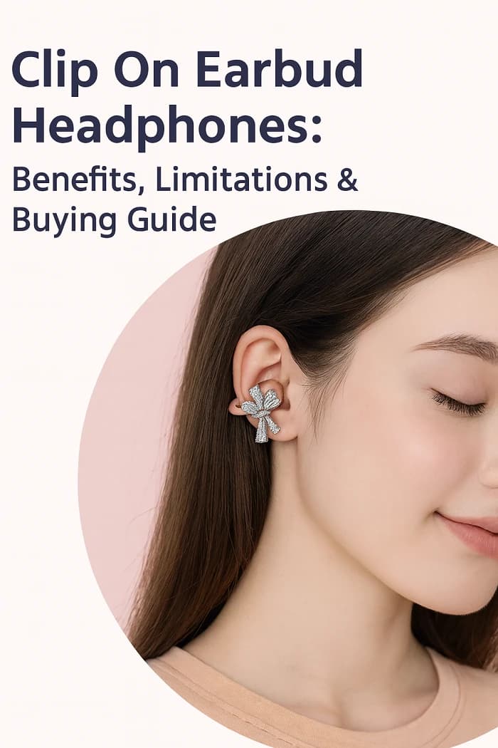 Clip On Earbud Headphones