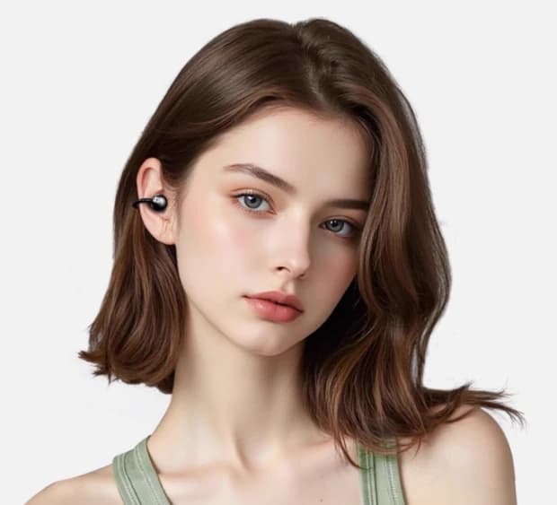Kinglucky Clip-On Earbuds