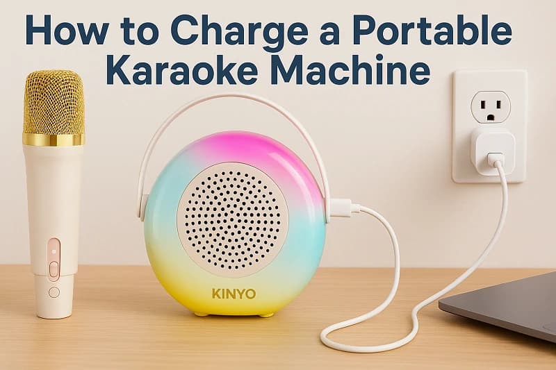 How to Charge a Portable Karaoke Machine