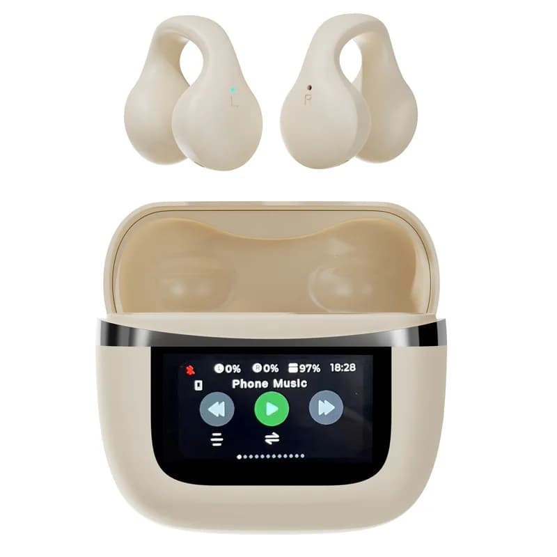 Kinglucky i211 Ear Clip Headphones in Default, front view