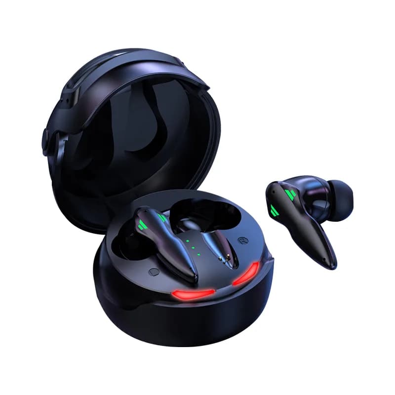 KingLucky Ho3 Gaming Bluetooth Earphones | Low-Latency Sound for Immersive Gaming in Default, front view