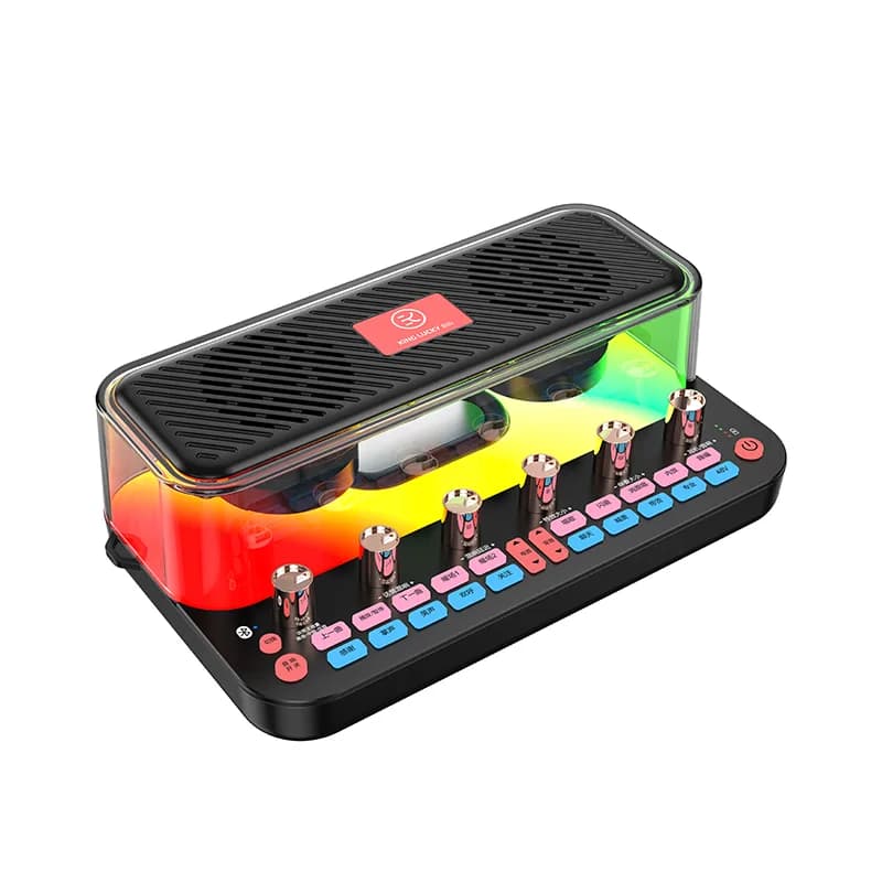 Kinglucky C18 Live Sound Card in Default, front view