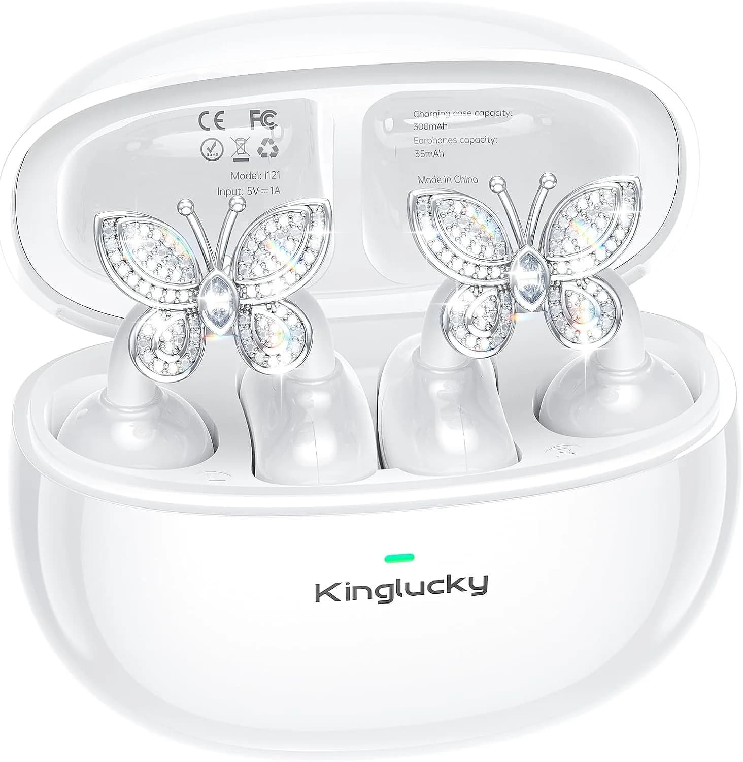 Jewelry-Inspired Clip-On Earbuds
