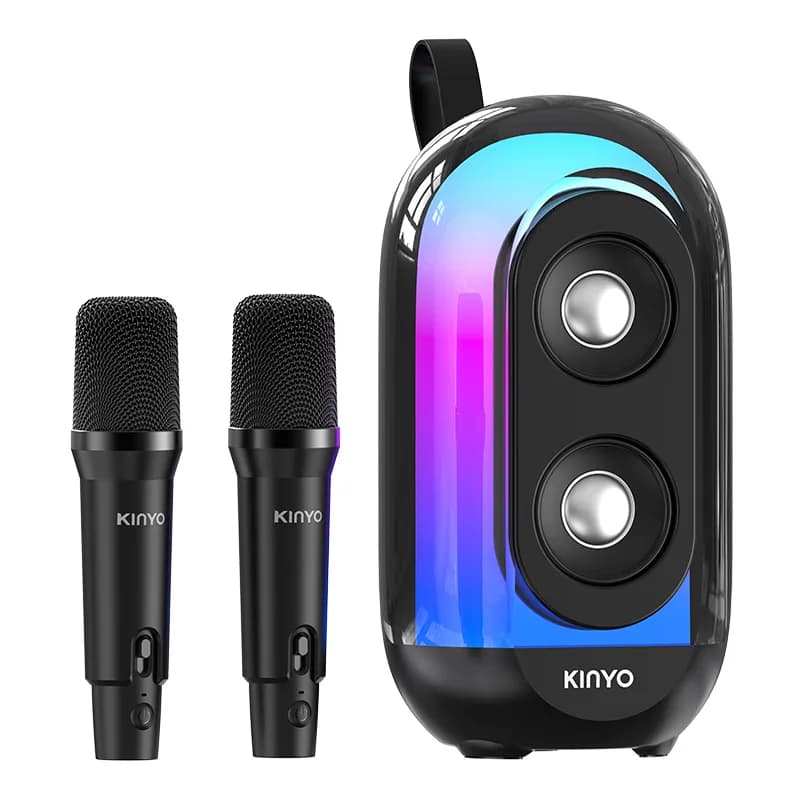 Kinglucky K28 Best Portable Karaoke Machine in Default, front view