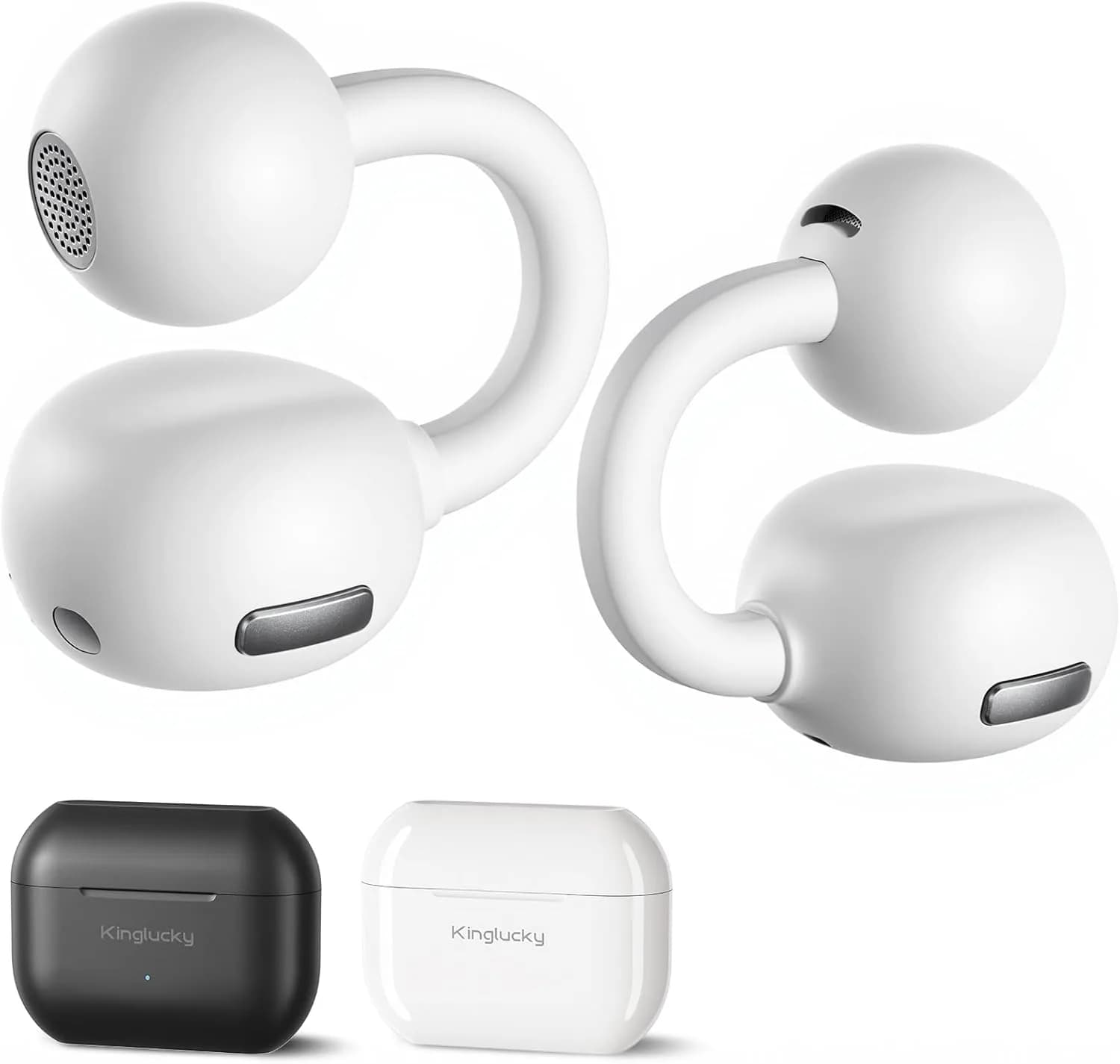 Kinglucky i11 Open Ear Earbuds in Default, front view