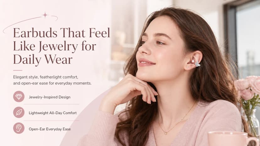 Kinglucky A8 Open Ear Earbuds