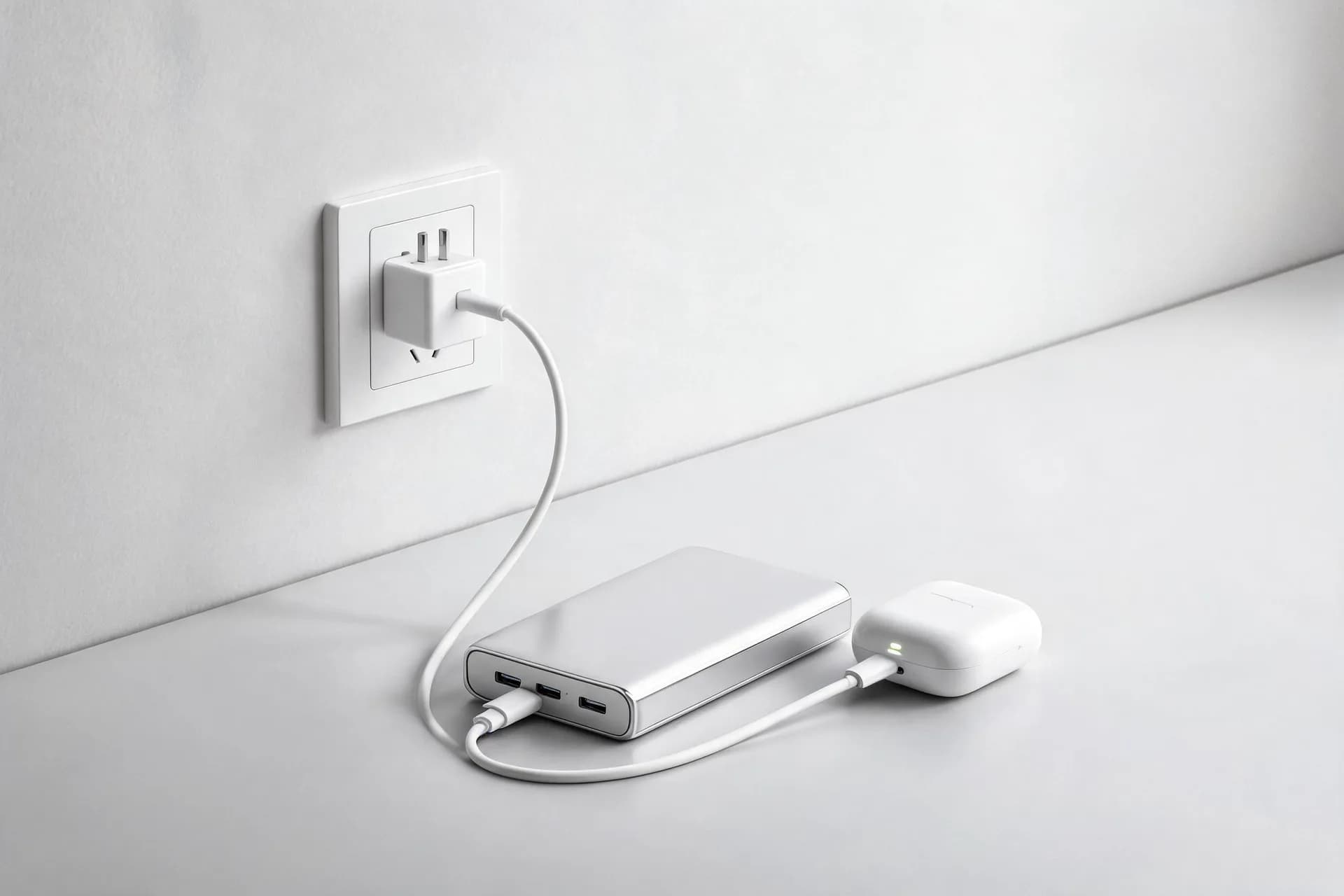 So laden Sie eine Powerbank (tragbares Ladegerät) richtig auf