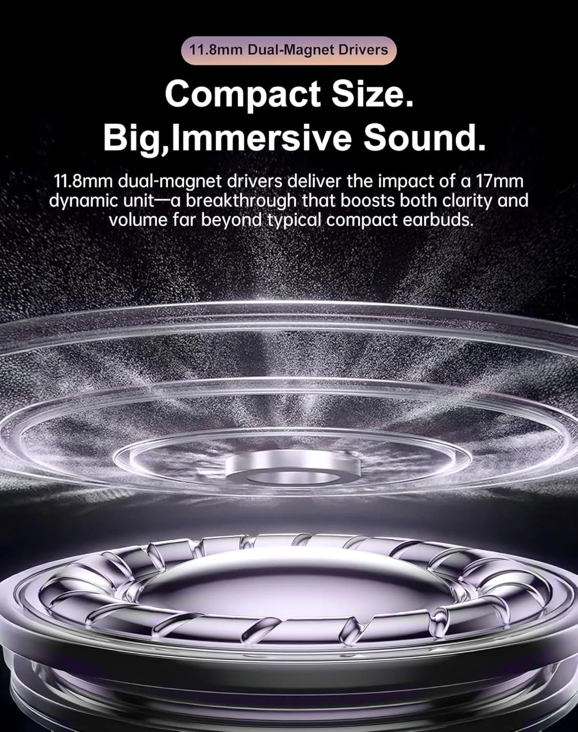 Kinglucky i11 Open Ear Earbuds, detail view 1