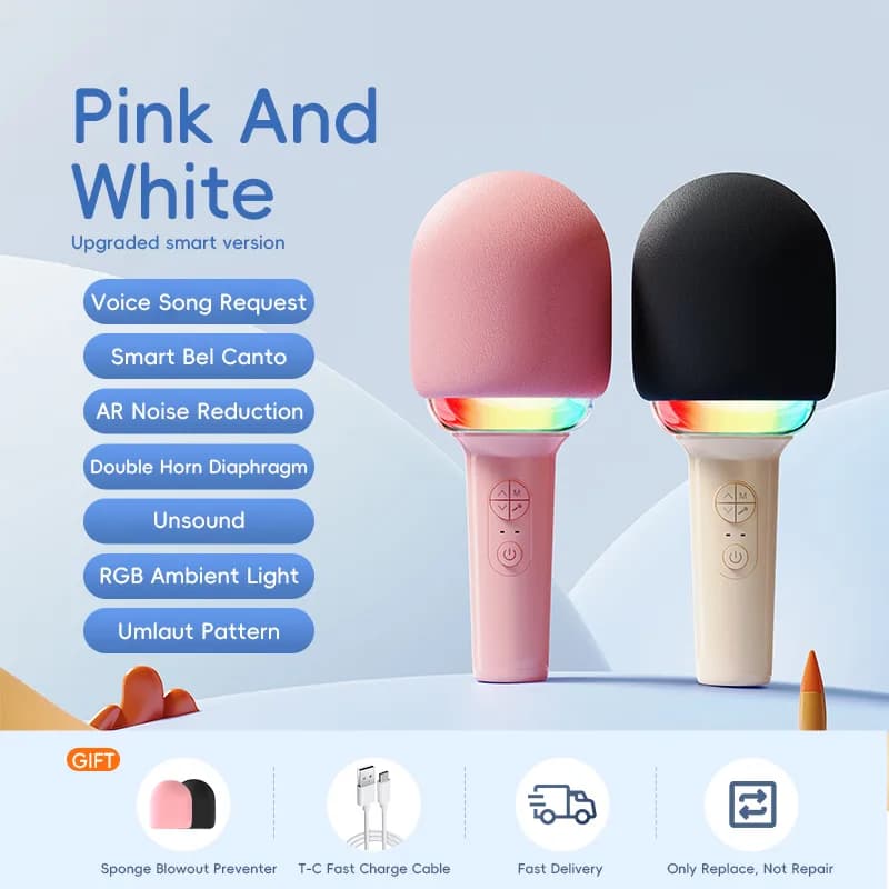 Kinglucky L8 Kids Karaoke Microphone, package contents 1
