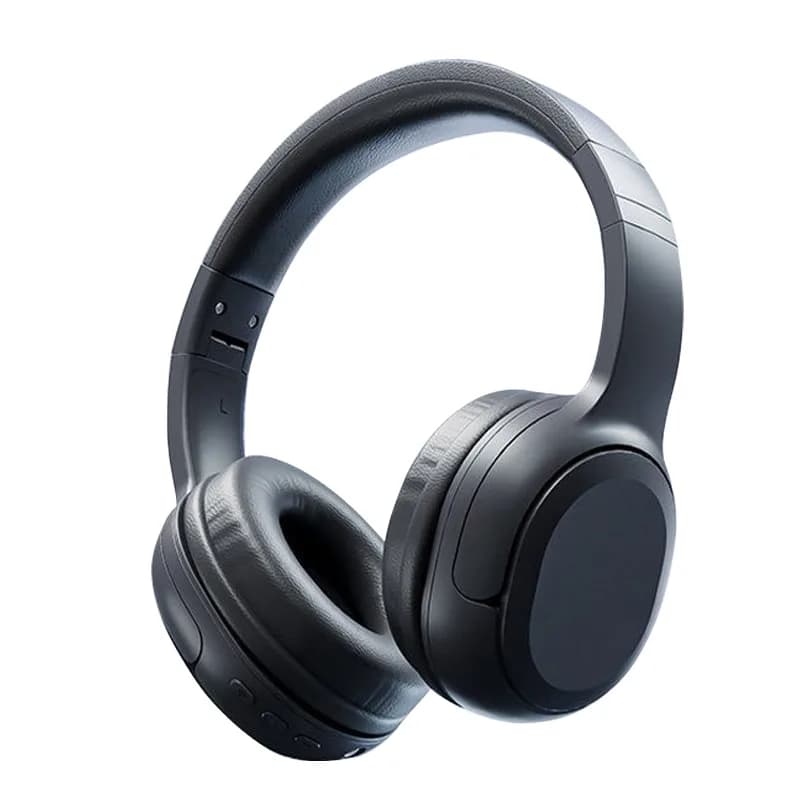 Kinglucky A5 Over-Ear Open-Back Headphones in black, side view
