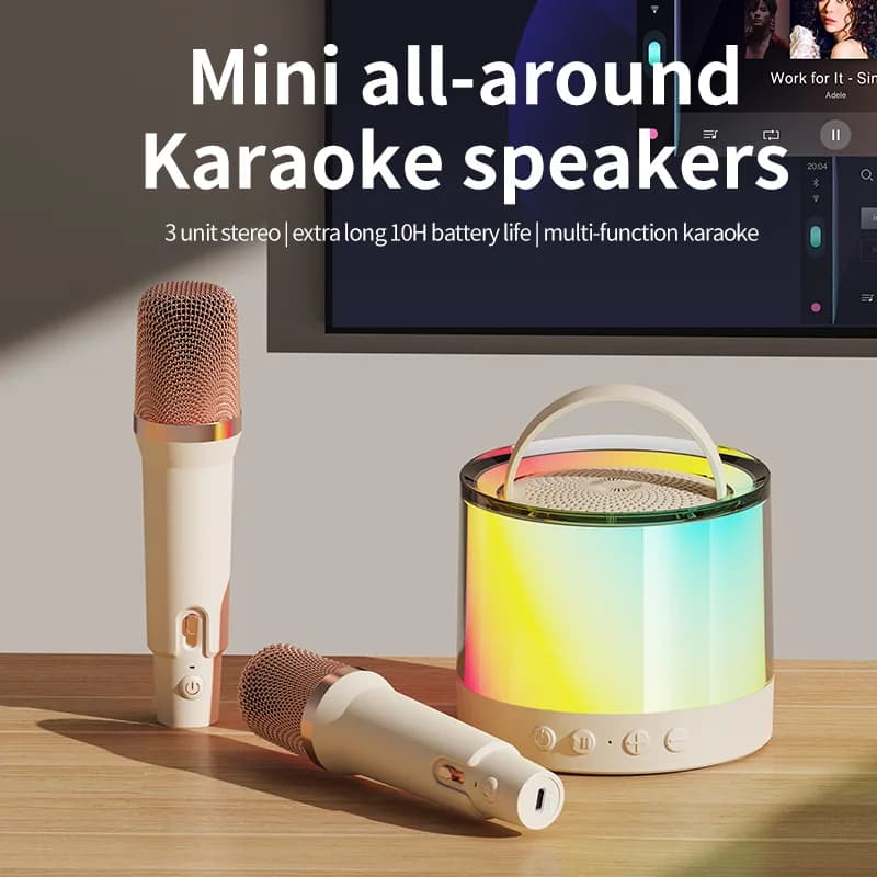 Kinglucky K36 Karaoke Machine For Kids, side view 1