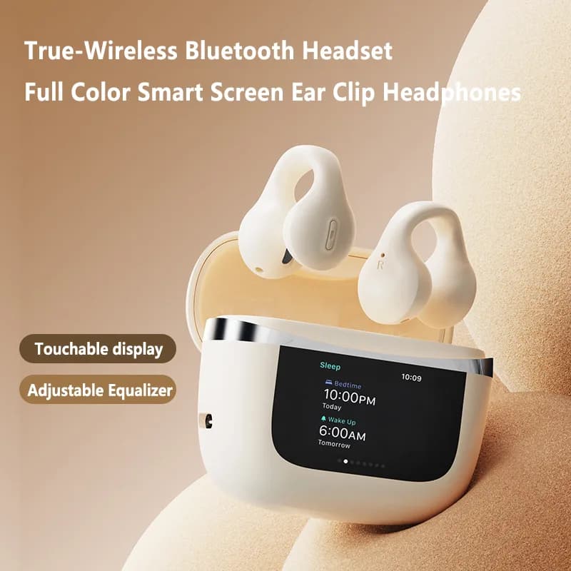 Kinglucky i211 Ear Clip Headphones, side view 1